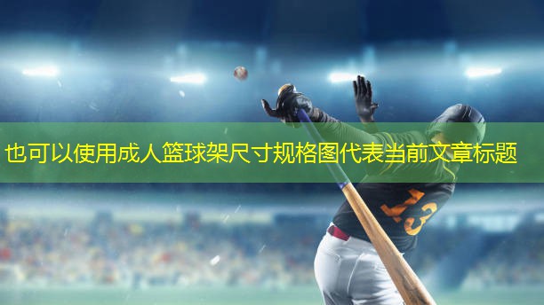 成人篮球架尺寸规格图 成人篮球架尺寸规格图