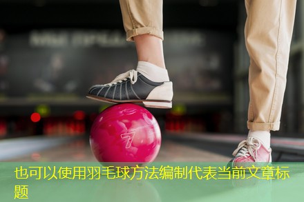 羽毛球方法编制